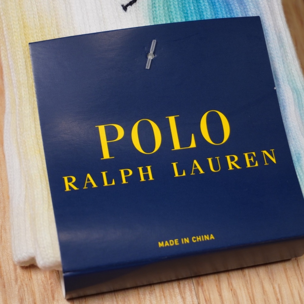 Polo Ralph Lauren 1 Pair Tie-Dye Size XL 13-16 Brand New - Picture 3 of 7